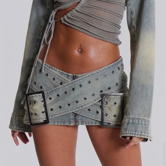 Jaded London Assassin Micro Mini Skirt 6 - Picture 7 of 8